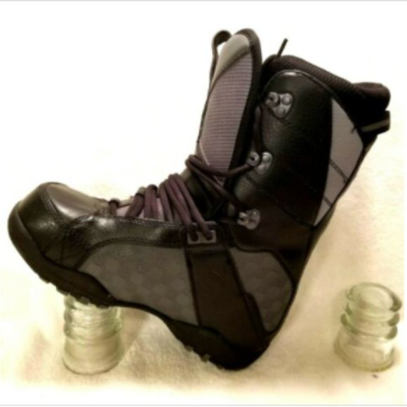 Lamar Men\'s Snowboard Boots Size 8.0 black n Gray main image 5